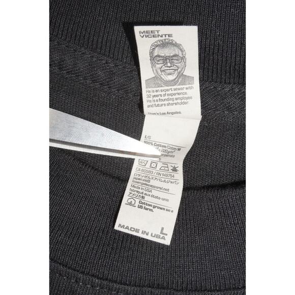 Kobe Bryant Pop Art Graphic T-Shirt – Los Angeles Apparel – Size L – Made in USA - Picture 4 of 5